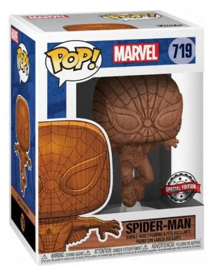 Funko Pop! Marvel (719) Spider-Man Special Edition Bobble-Head Vinyl-Figur