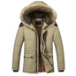 Winter Plus Size Jacket Men Warm Overcoat Outwear Cotton