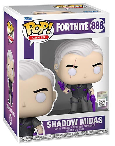 Funko Pop! Games Fortnite - (888) Shadow Midas Vinylfigur Spiel 9Cm Fortnait