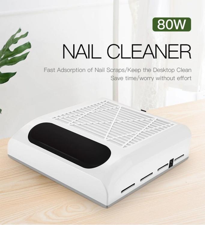 STAUBABSAUGUNG FÜR NÄGEL NAGELDESIGN MANIKÜRE PROFESSIONELL 80W BQ-858-8