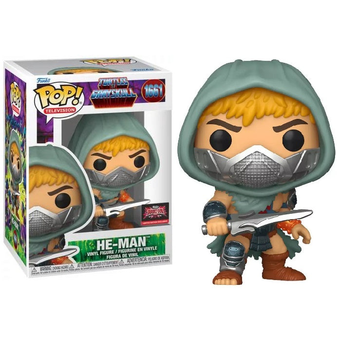 Funko Pop! Animation – Masters Of The Universe (1661) He-Man (Exclusive) Figur