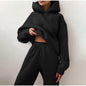 Women's tracksuit, women's two-piece fitness set
