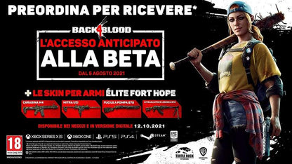 BACK 4 BLOOD DULUXE EDITION PS4 SPIEL PLAYSTATION 4 UPGRADE PS5 SPIEL PAL EU IT