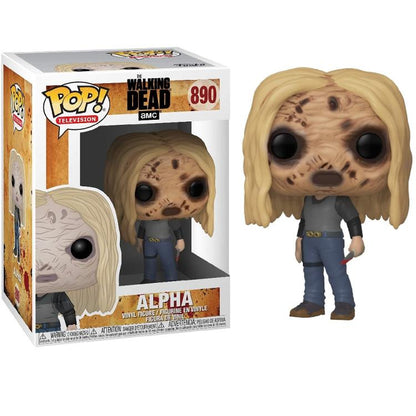 Funko Pop ! Television The Walking Dead (890) Alpha Vinyl Figure Amc Sky