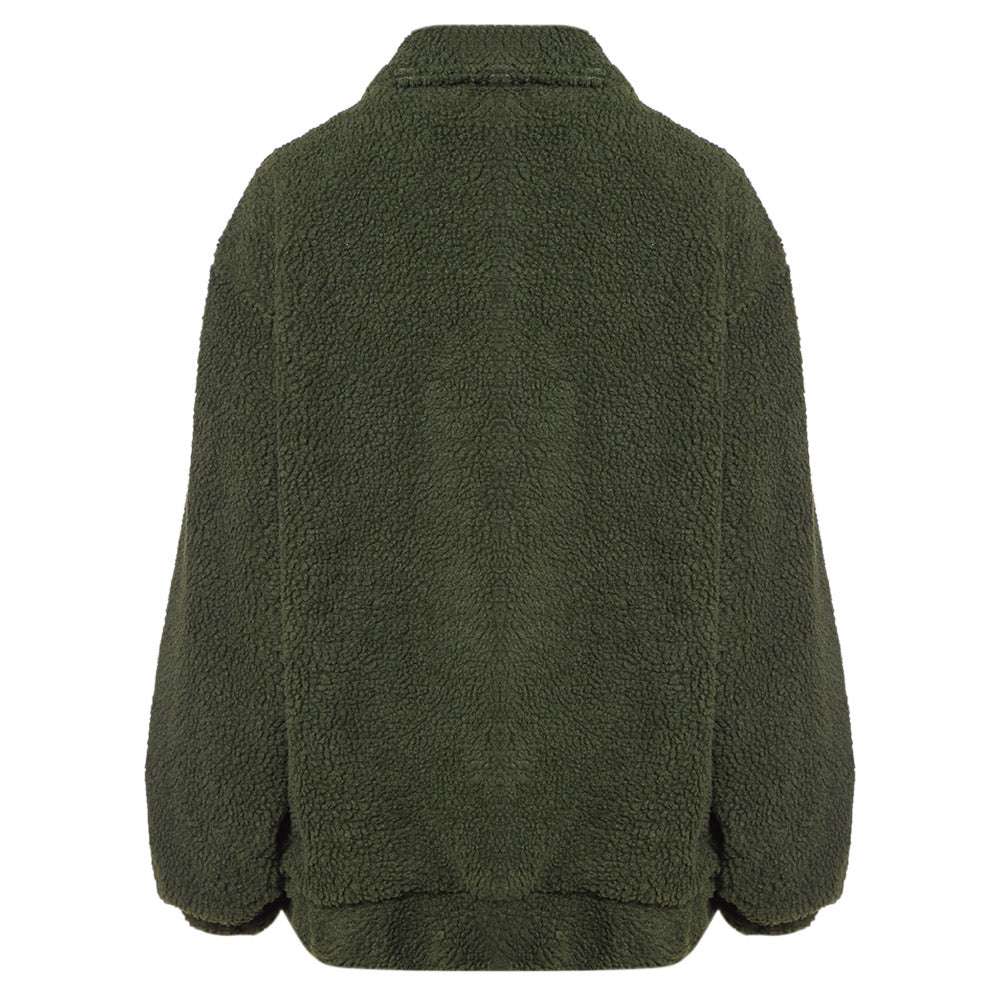 Giubbotto soft donna in cotone e lana