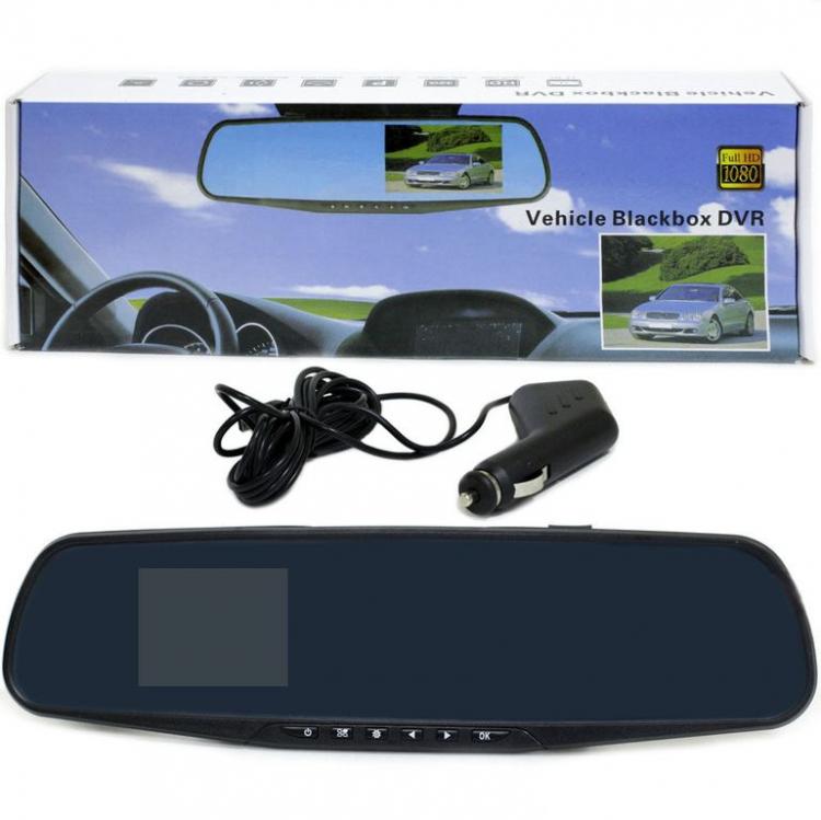 Rückspiegel für Auto, DVR-Monitor, Videoaufzeichnung, Frontkamera