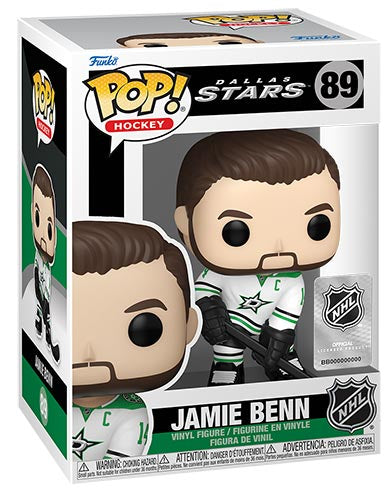 Funko Pop ! Hockey - Nhl - Stars (89) Jamie Benn  Hockey Vinyl Figure 9 Cm