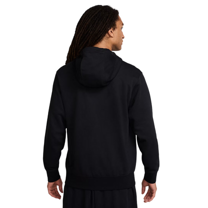 Nike Felpa con Cappuccio Club French Terry Uomo FN3866-010 Nero