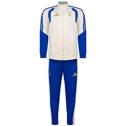 Adidas tuta Juventus TIRO26 COMPETITION TRACK SUITS 26-27 KH1296 bianco gesso-azzurro