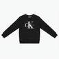Calvin Klein junior crew neck sweatshirt CK Monologo LV1CKTJB07 BEH black
