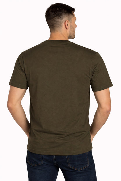 Blauer T-shirt Uomo Manica Corta Logo Gommato 26SBLUH02284 007480 60H Verde