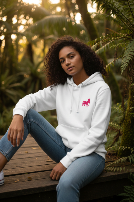 Maglia Hoodie Donna Glacierose