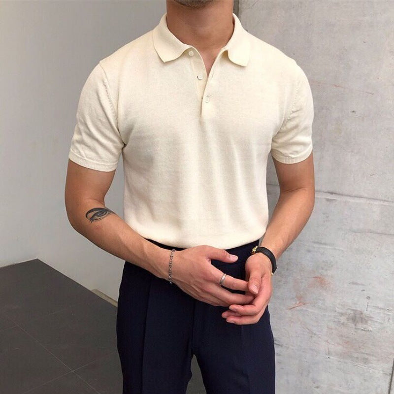 Polohemd für Herren Kurzarm - Old Money®