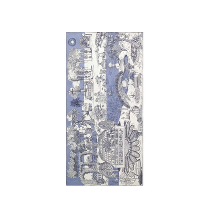 Quatre Saisons Blue Scarf