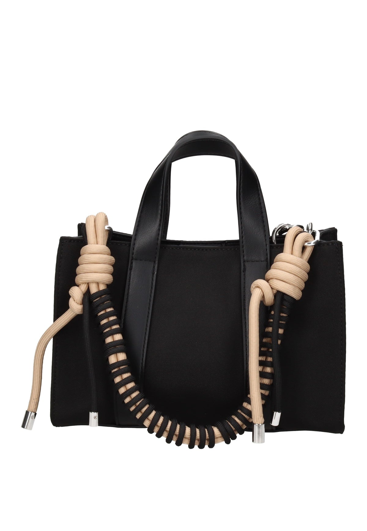 Mini Bag SUN68 Everyday in Tessuto – Borsa a Mano Quotidiana con Charm