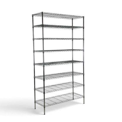 Scaffale Metallika H 252cm  – 8 Ripiani 122×45 cm