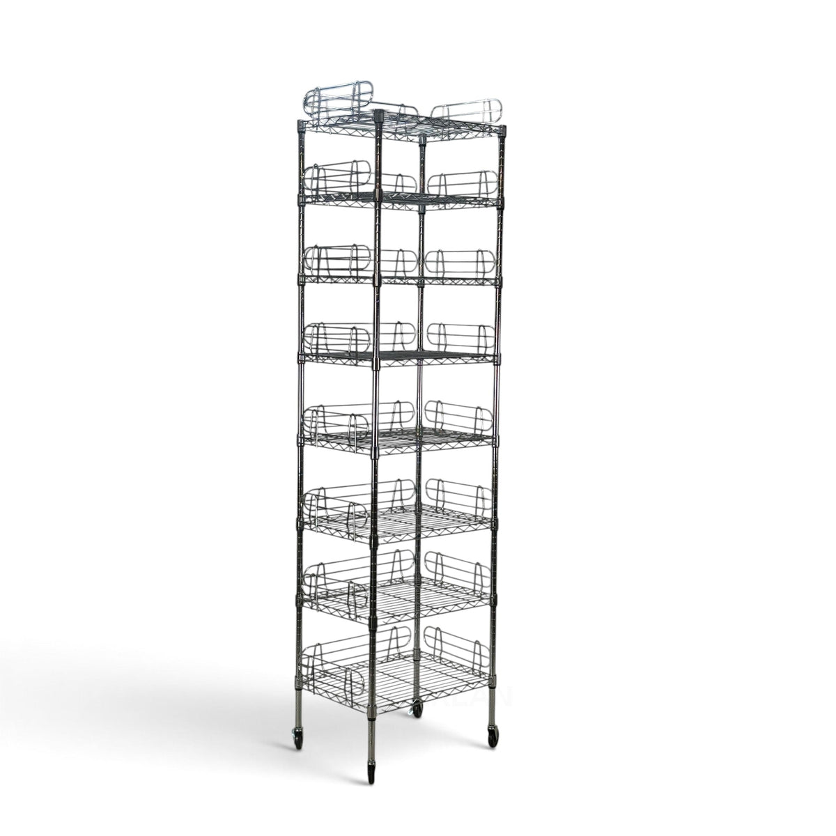 Scaffale Metallika H 252cm  – 8 Ripiani 60×45 cm