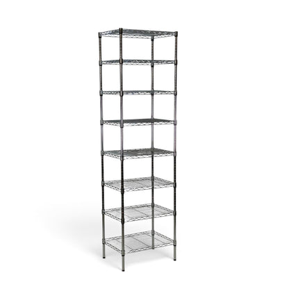 Scaffale Metallika H 252cm  – 8 Ripiani 60×45 cm