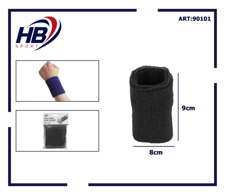 4er Set Schweißbänder, elastisch, aus Frottee, für Tennis/Sport, Fitnessstudio, Armband aus Baumwolle