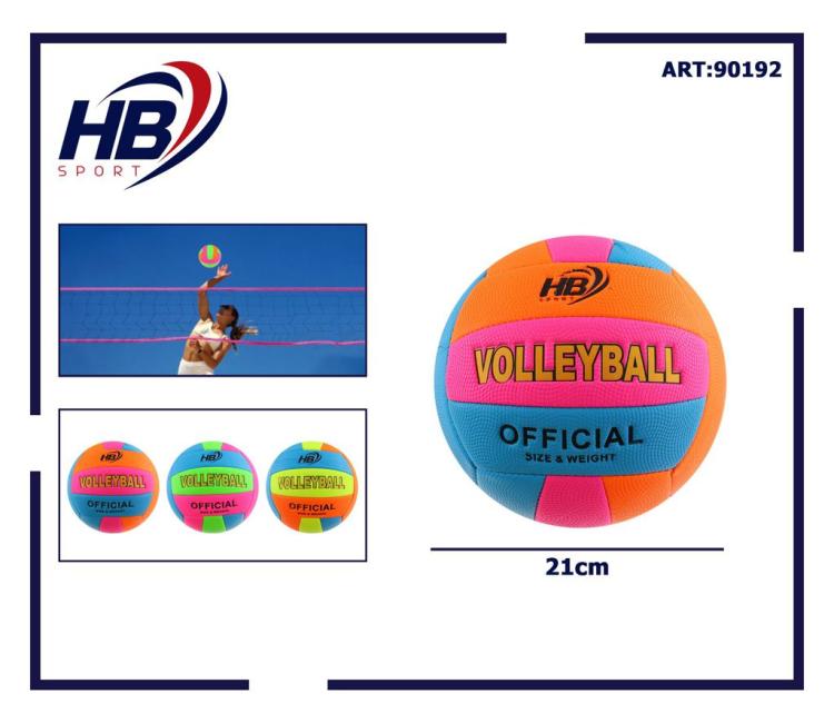 Beachvolleyball Ø 21 cm Strandball Meer Mlt