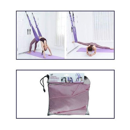 Hb Hängematte Antigravity Yoga Swing Verstellbare Gurt Schaukel Training Seil R