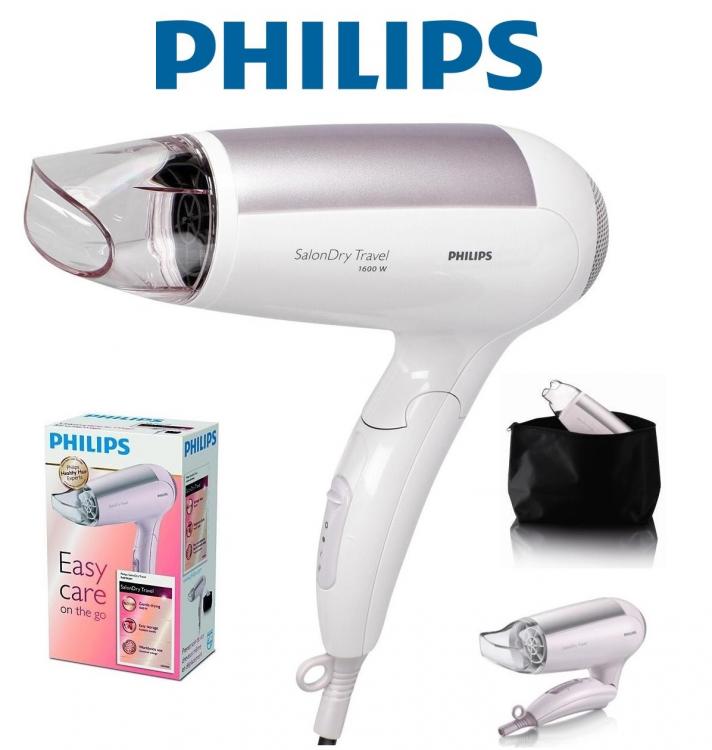 Philips Salon Dry - Föhn Haartrockner Klappbarer Diffusor 1600W Reise Sport