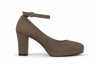 Morablu 2594 Velvet Tan Marrone Tacco 80