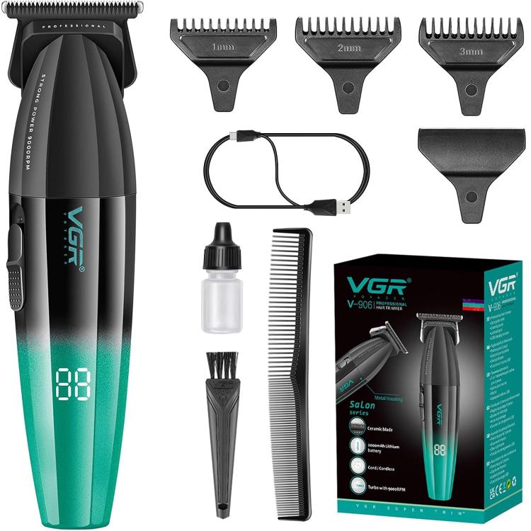 Vgr Salon Series V-906 Regolabarba Rasoio Trimmer Regola Barba SuperZero Display