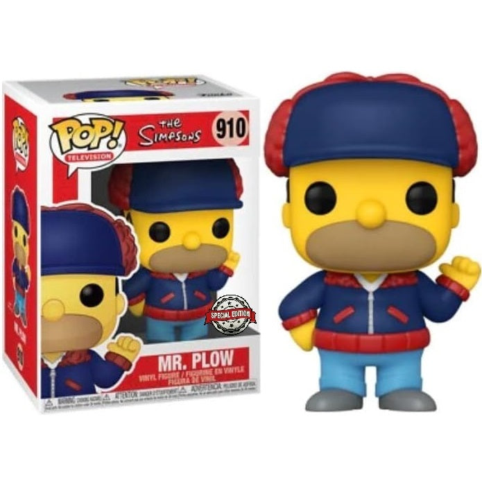 Funko Pop! Television – Die Simpsons (910) Mr. Plow Sonderedition Figur 9cm