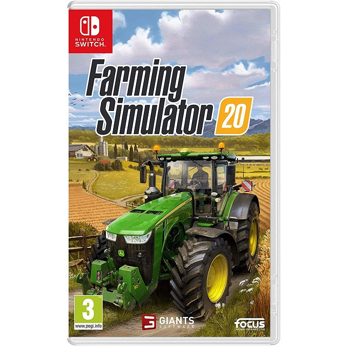Farming Simulator 20 Nintendo Switch Bauernhof-Simulator-Spiel 2019 Farmin Neu