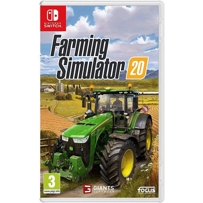 Farming Simulator 20 Nintendo Switch Bauernhof-Simulator-Spiel 2019 Farmin Neu