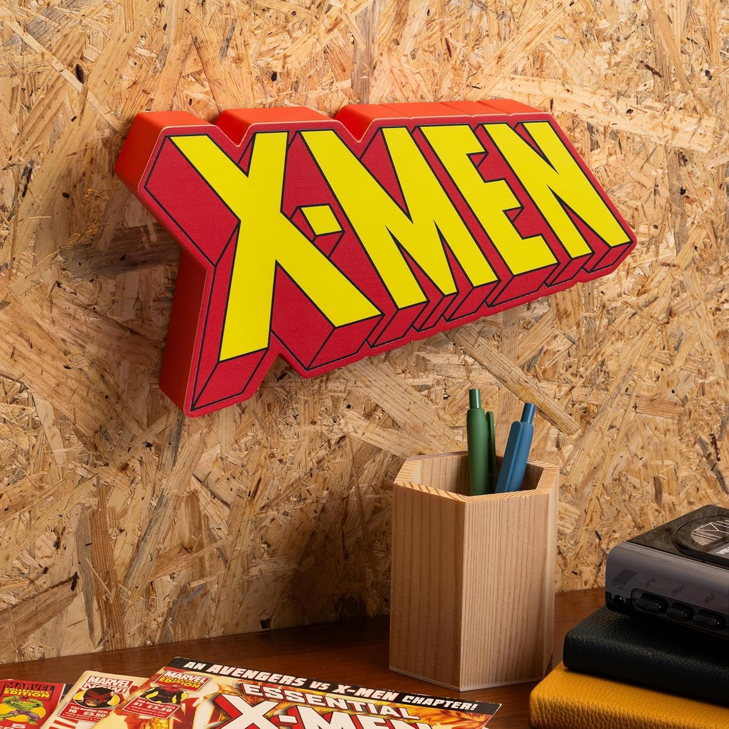 Paladone Lampada Marvel X-Men Logo Light Led Luce Illuminazione Tavolo XMen