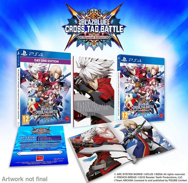 BLAZBLUE CROSS TAG BATTLE DAY ONE EDITION PS4 VIDEOSPIEL PLAYSTATION 4 ITALIENISCH
