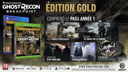 Tom Clancy'S Ghost Recon Breakpoint - Gold Edition PS4 Italian Game EU New
