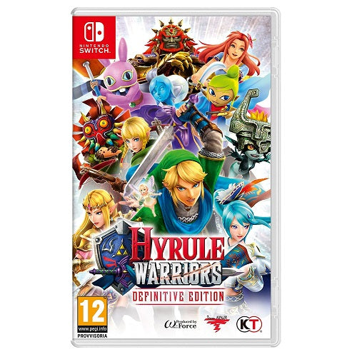 Hyrule Warriors Definitive Edition Nintendo Switch Deutsch Zelda-Spiel Neu