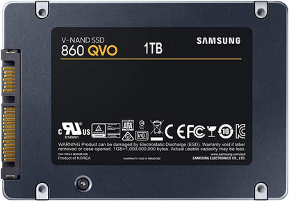 Samsung Hdd Ssd 2.5" Qvo 860 1Tb Mz-76Q1T0Bw Speicher Sata Samsung 860 Qvo Ssd