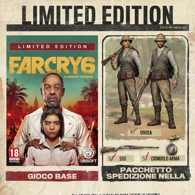 Far Cry 6 (Limited Edition) PS4 Spiel Deutsch PlayStation 4 Mehrsprachig Upgrade PS5