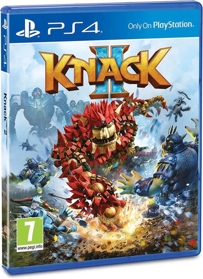 Knack 2 PS4 Videospiel Playstation 4 Spiel EU Italienisch Sony Neu Versiegelt