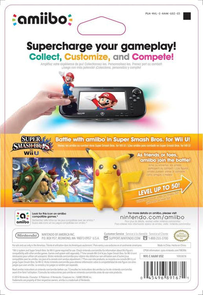 Amiibo Nintendo Super Smash Bros Collection - Pikachu Nr.10 Figur Pokemon Neu