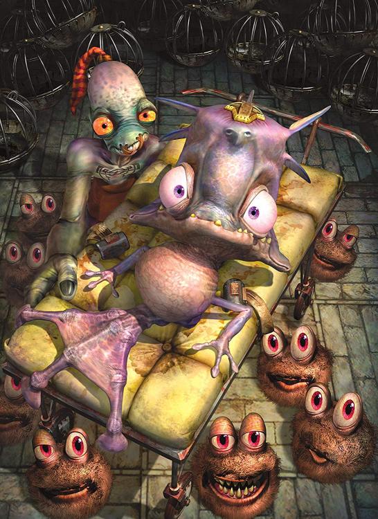 Oddworld Munch's Oddysee Nintendo Switch Spiel Italienisch EU Neu Abe's Oddysee