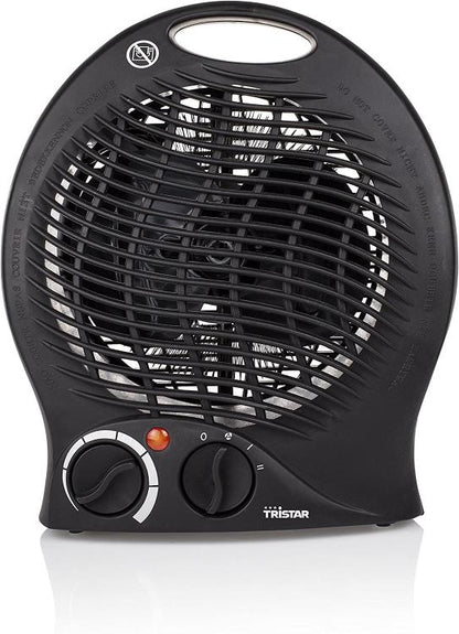 Tristar Heizlüfter Elektrisch Badezimmerheizung 3 Geschwindigkeiten Heizgerät Heizung Schwarz