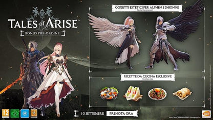 Tales Of Arise Ps4 Videogioco Playstation 4 Italiano Gioco Nuovo Sigillato