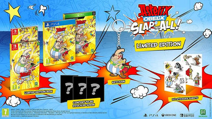 Asterix & Obelix Slap Them All Limited Edition PS4 Videospiel Neu Italienisch