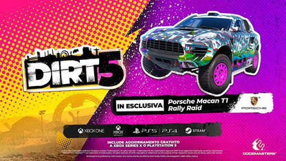 Dirt 5 Launch Edition Day One PS4 Italienisch Spiel PlayStation 4 Rally Upgrade PS5