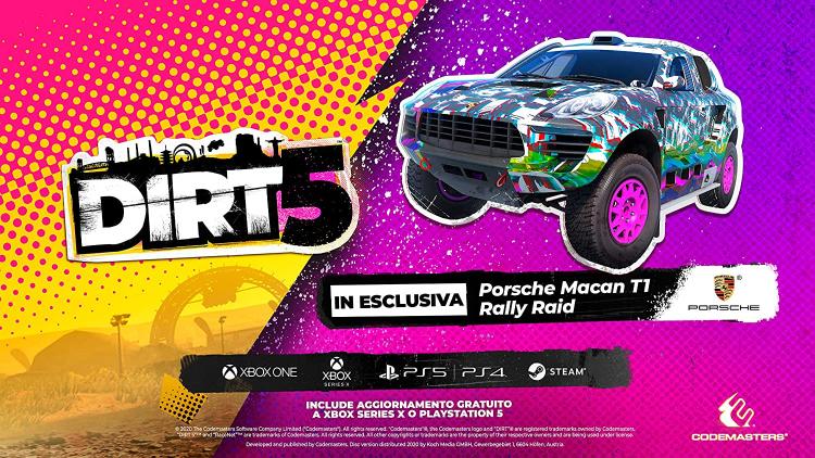 Dirt 5 Limited Edition Ps4 Italiano Gioco Play Station 4 Rally Upgrd Ps5 Dayone