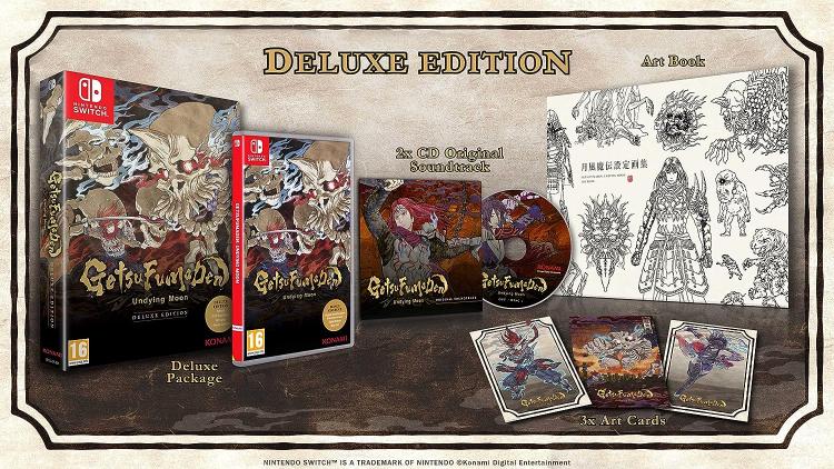 Getsufumaden Undying Moon Deluxe Edition Nintendo Switch Spiel Deutsch Neu