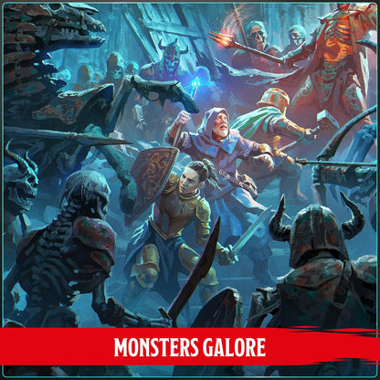 Dungeons & Dragons Core Rulebook – Monster Manual 2024 (engl. Version) – Monsterhandbuch UK