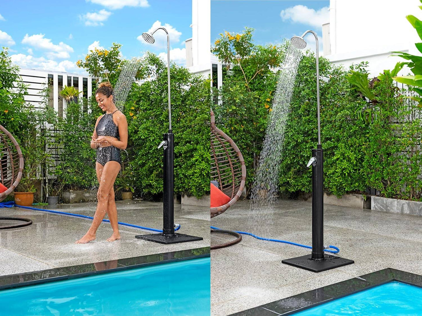 Doccia Solare Flowclear SolarFlow 8L - Per Giardino e Piscina