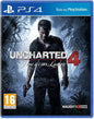 Uncharted 4: A Thief's End PS4 PlayStation 4 Video Game Italian New