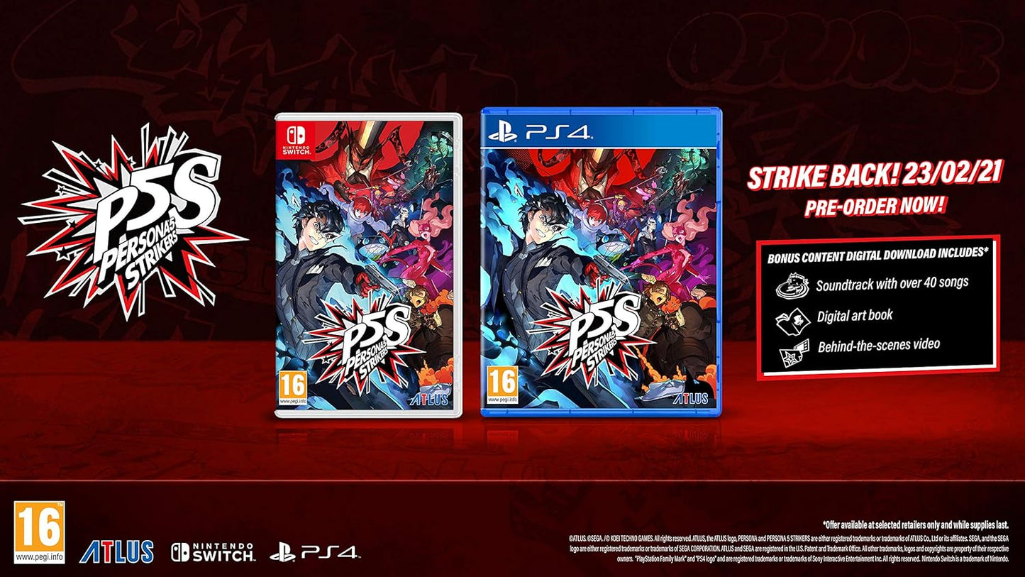 Persona 5 Strikers Ps4 Videogioco Italiano Playstation 4 Gioco Nuovo Sigillato